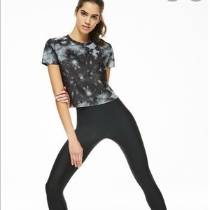 Ultracor Synthetic Tie Dye Crop Tee. NWT.